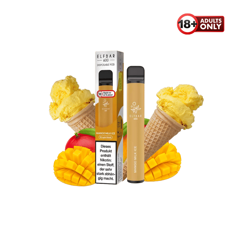 Elfbar 600 Mango Milk Ice - günstig kaufen bei SwiftGoods4u
