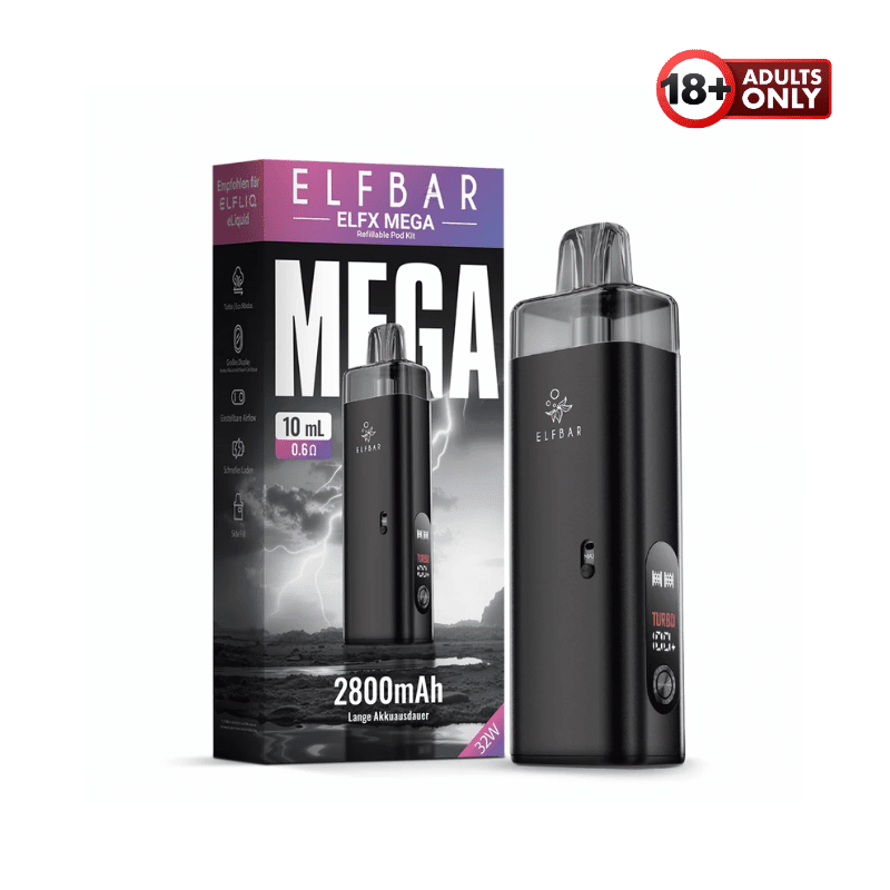 Elfbar ELFX Mega Open Pod Kit - 2 Farben - günstig kaufen bei SwiftGoods4u