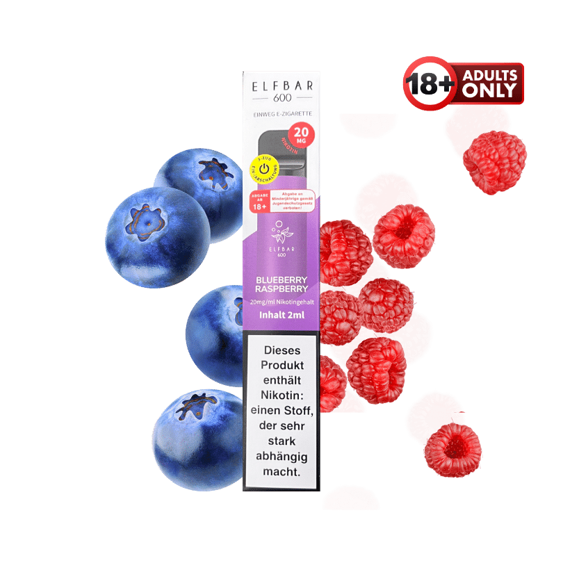 Elfbar 600 Blueberry Raspberry - günstig kaufen bei SwiftGoods4u