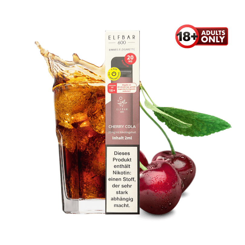 Elfbar 600 Cherry Cola - günstig kaufen bei SwiftGoods4u