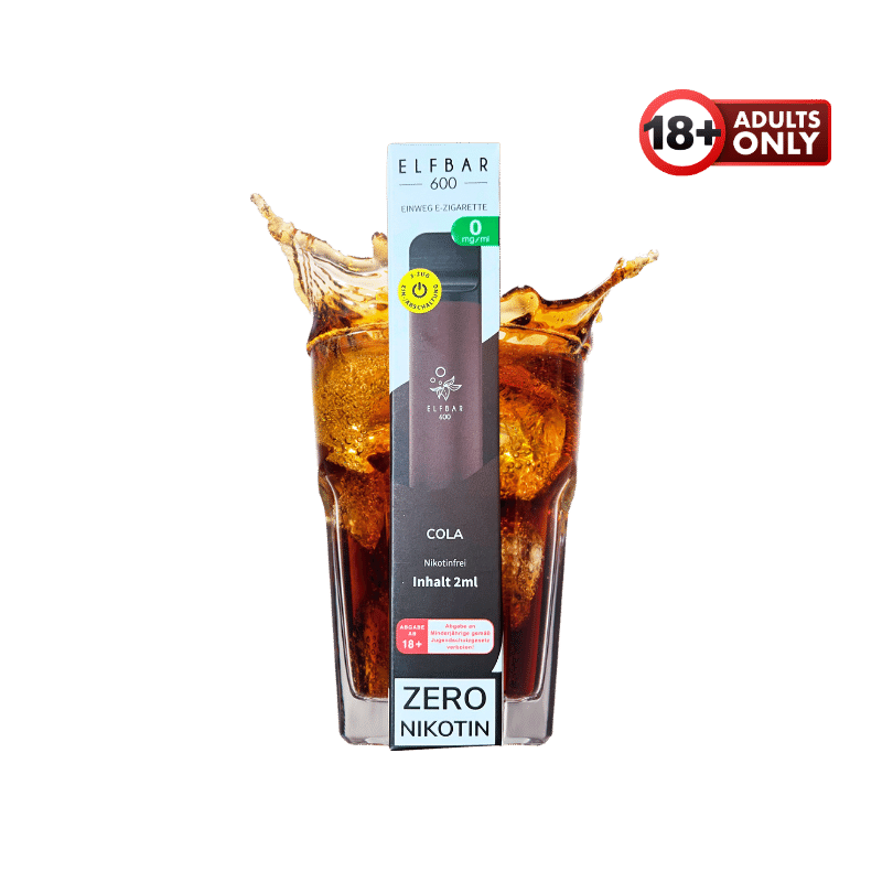 Elf Bar 600 Cola nikotinfrei - günstig kaufen bei SwiftGoods4u