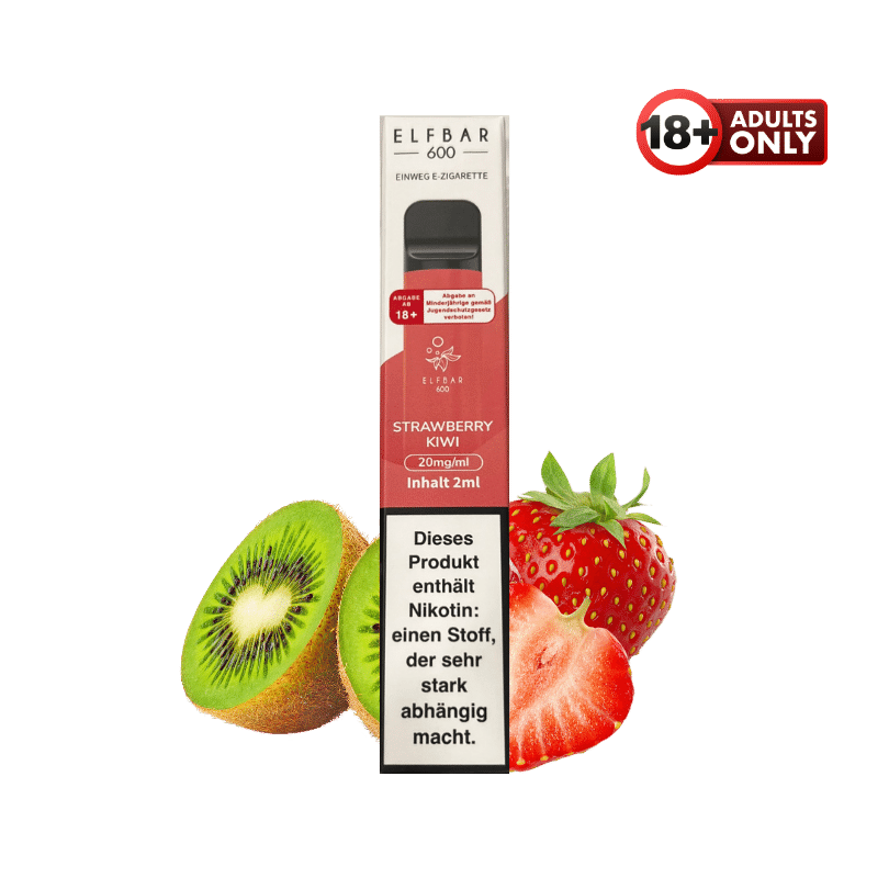 Elf Bar 600 Erdbeere Kiwi - günstig kaufen bei SwiftGoods4u