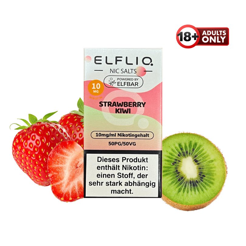Elfliq Strawberry Kiwi Liquid by Elfbar | 6,49 kaufen | 10mg/ml