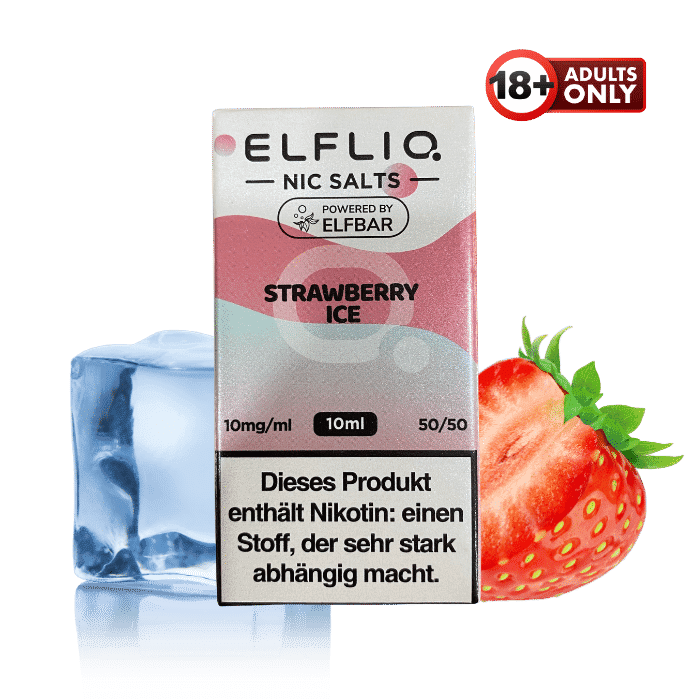 Elfliq Strawberry Ice Liquid by Elfbar | 6,49 kaufen | 10mg/ml Elfliq Strawberry Ice Liquid by Elfbar | 6,49 kaufen | 10mg/ml