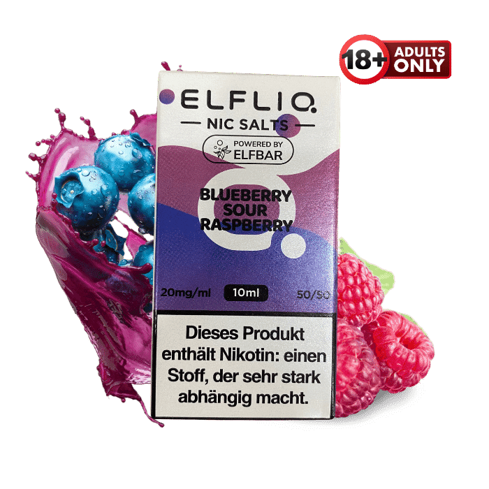 Elfliq Blueberry Sour Raspberry 20mg/ml - günstig kaufen bei SwiftGoods4u
