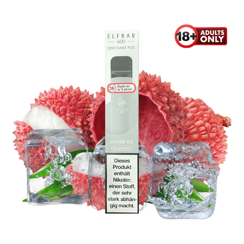 Elf Bar 600 Lychee Ice - günstig kaufen bei SwiftGoods4u