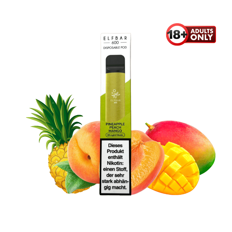 Elf Bar 600 Pineapple Peach Mango - günstig kaufen bei SwiftGoods4u