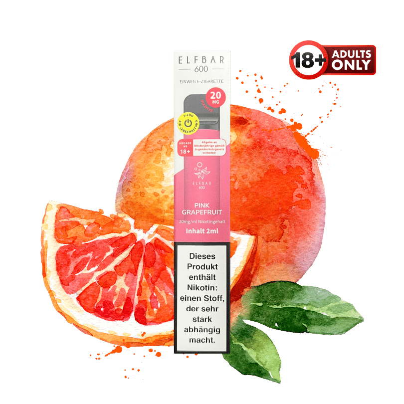 Elf Bar 600 Pink Grapefruit - günstig kaufen bei SwiftGoods4u