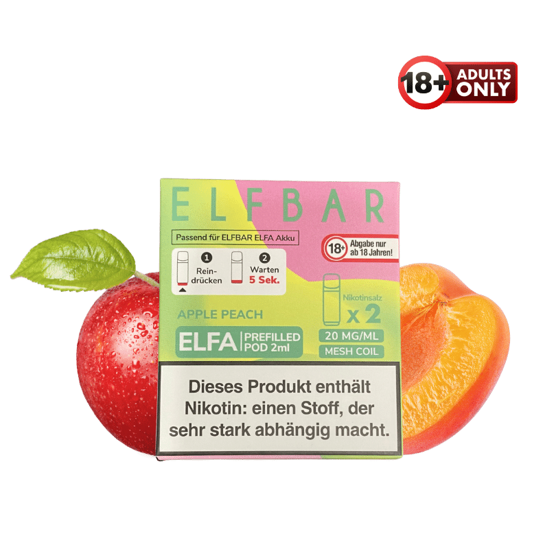 Elfbar ELFA Apple Peach Pods - günstig kaufen bei SwiftGoods4u