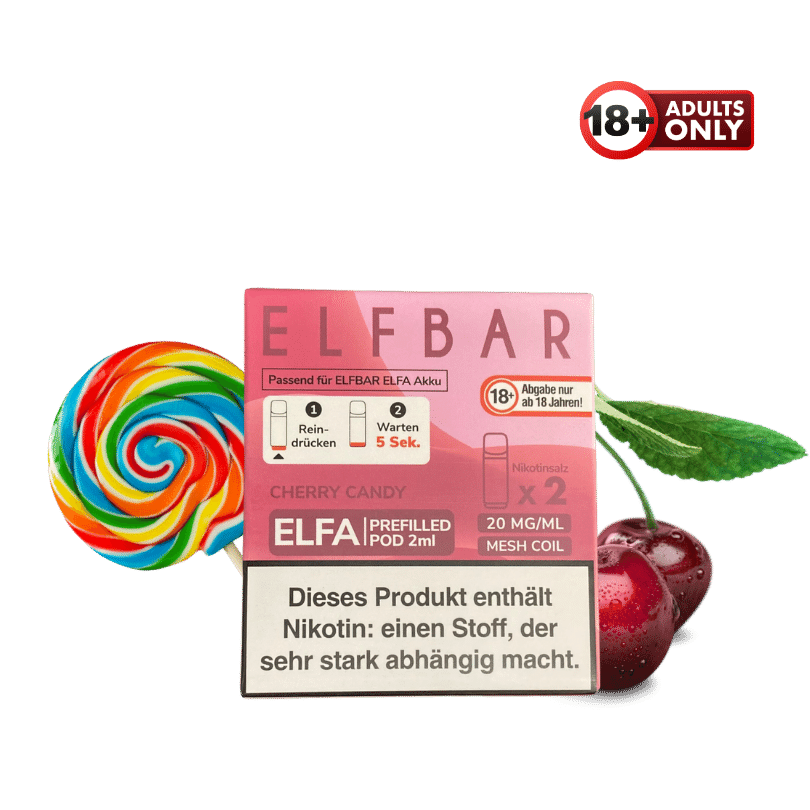 Elfbar ELFA Cherry Pods - günstig kaufen bei SwiftGoods4u