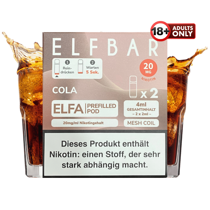 Elfbar ELFA Cola Pods - günstig kaufen bei SwiftGoods4u