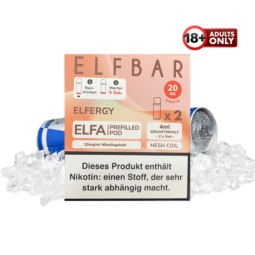 Elfbar ELFA Elfergy Pods | ab 6,69 gnstig kaufen | E-Zigaretten Elfbar ELFA Elfergy Pods | ab 6,69 gnstig kaufen | E-Zigaretten