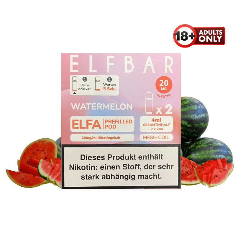 Elfbar ELFA Watermelon Pods - günstig kaufen bei SwiftGoods4u