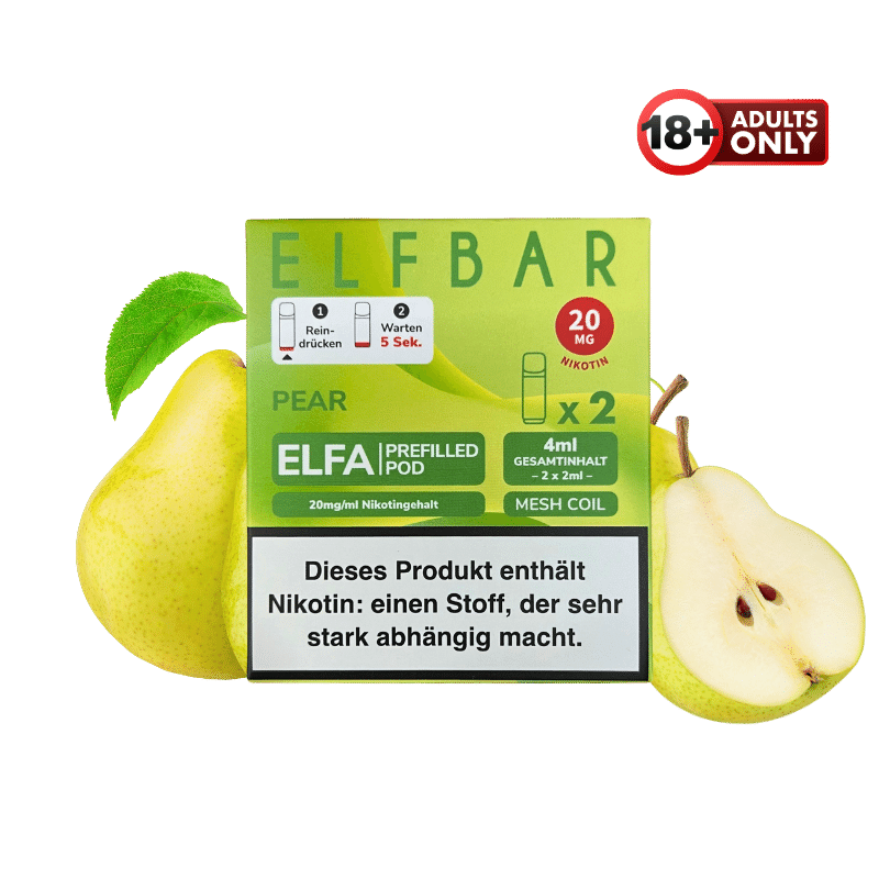 Elfbar ELFA Pear Pods - günstig kaufen bei SwiftGoods4u