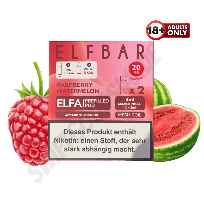 Elfbar ELFA Raspberry Watermelon Pods - günstig kaufen bei SwiftGoods4u