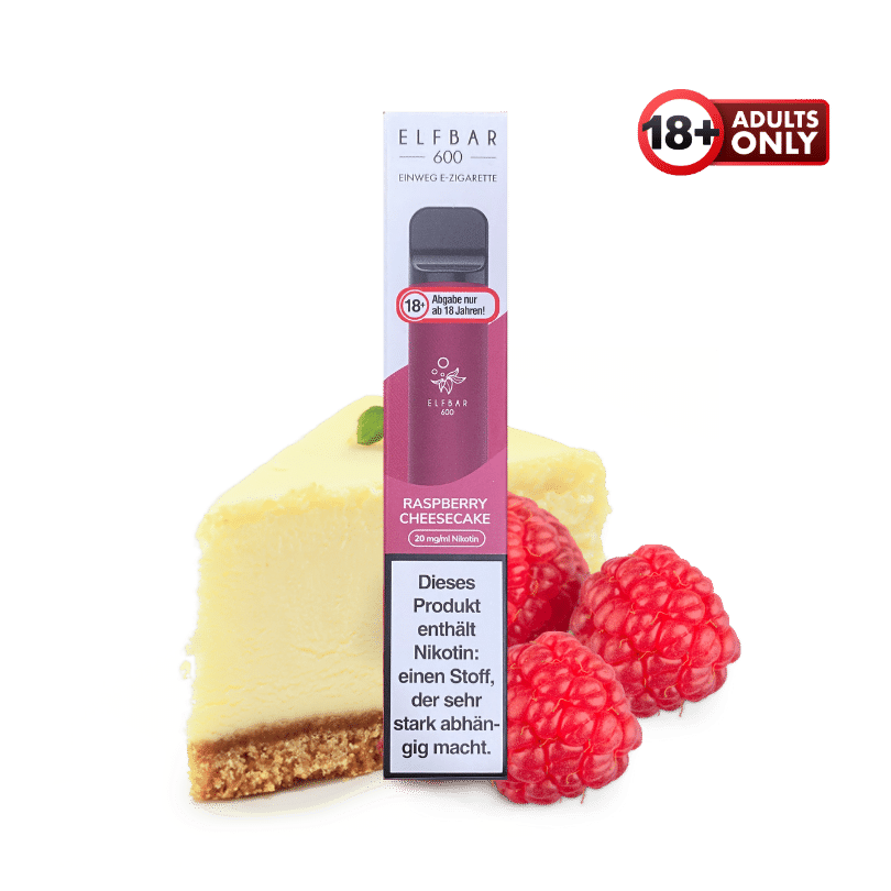 Elfbar 600 Raspberry Cheesecake - günstig kaufen bei SwiftGoods4u