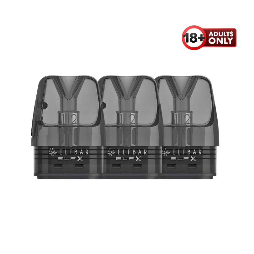 Elfbar ELFX Leerpods gnstig kaufen | 3er Pack refillable Elfbar ELFX Leerpods gnstig kaufen | 3er Pack refillable
