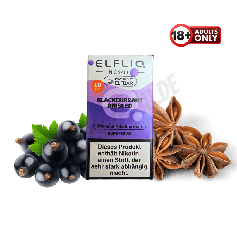 Elfliq Blackcurrant Aniseed 10mg/ml - günstig kaufen bei SwiftGoods4u