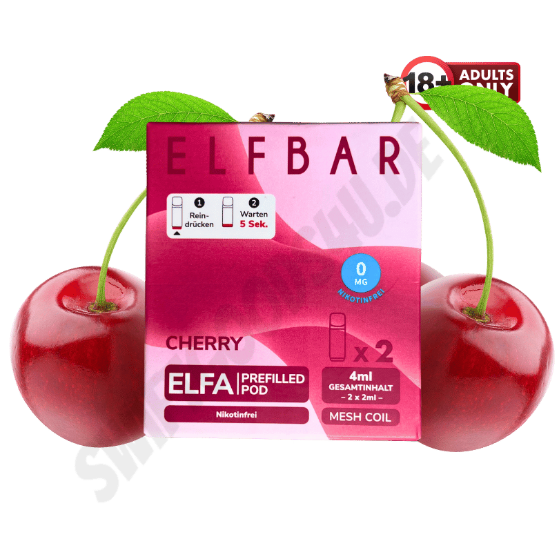 Elfbar ELFA Pods Nikotinfrei Cherry - günstig kaufen bei SwiftGoods4u