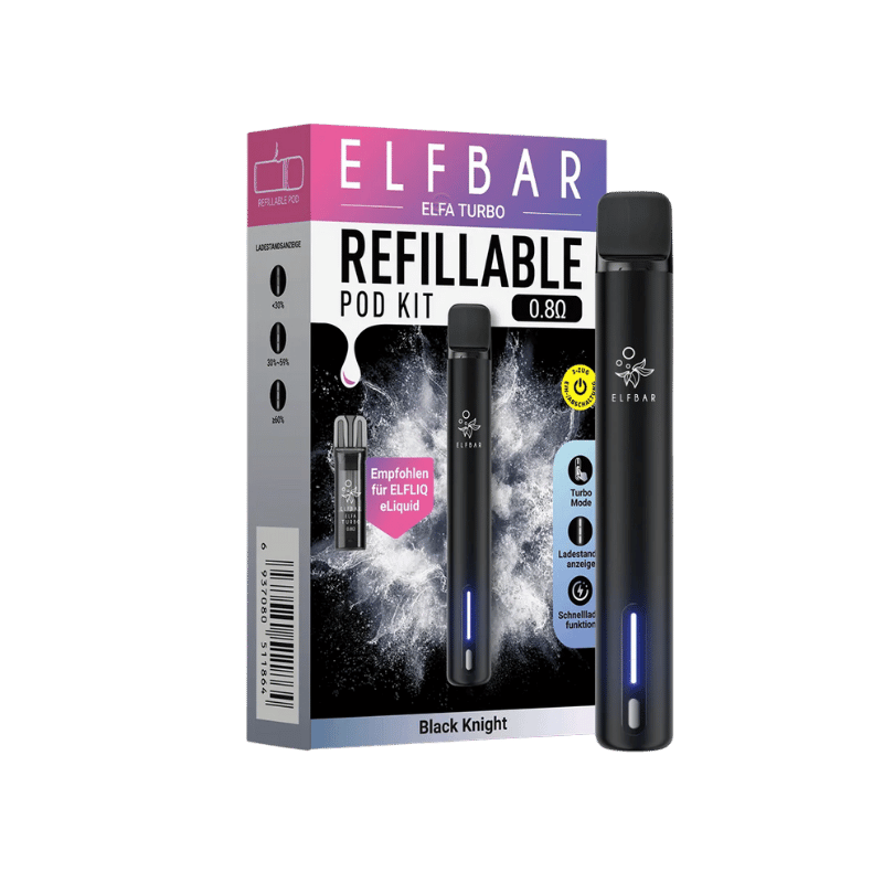 elfbar elfa master akku Elfbar ELFA Turbo - Pod Kit/Akku 550 mAh - Aurora Purple - E-Zigarette main image 0