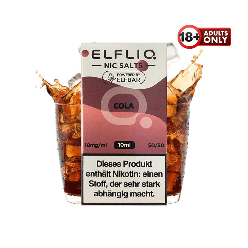 Elfliq Cola Liquid by Elfbar | fr 6,49 kaufen | 10mg/ml Elfliq Cola Liquid by Elfbar | fr 6,49 kaufen | 10mg/ml