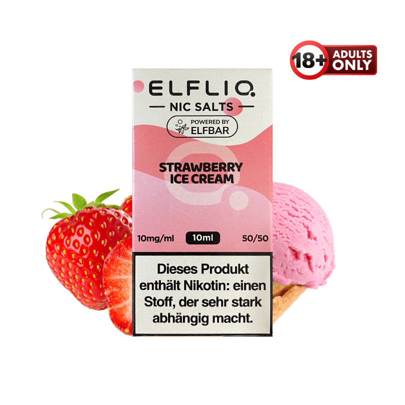 Elfliq Strawberry Ice Cream 10mg/ml - günstig kaufen bei SwiftGoods4u