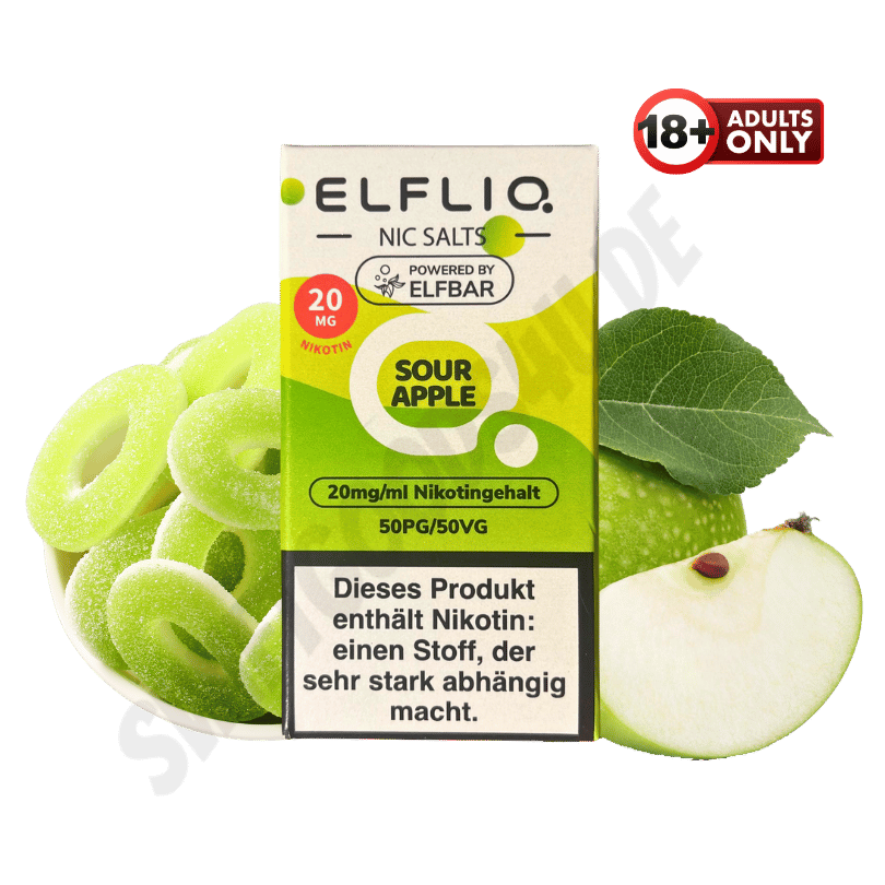Elfliq Sour Apple 20mg/ml - günstig kaufen bei SwiftGoods4u
