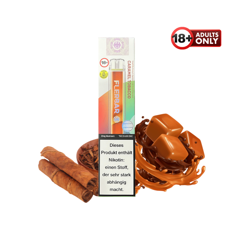 Flerbar Caramel Tobacco - günstig kaufen bei SwiftGoods4u