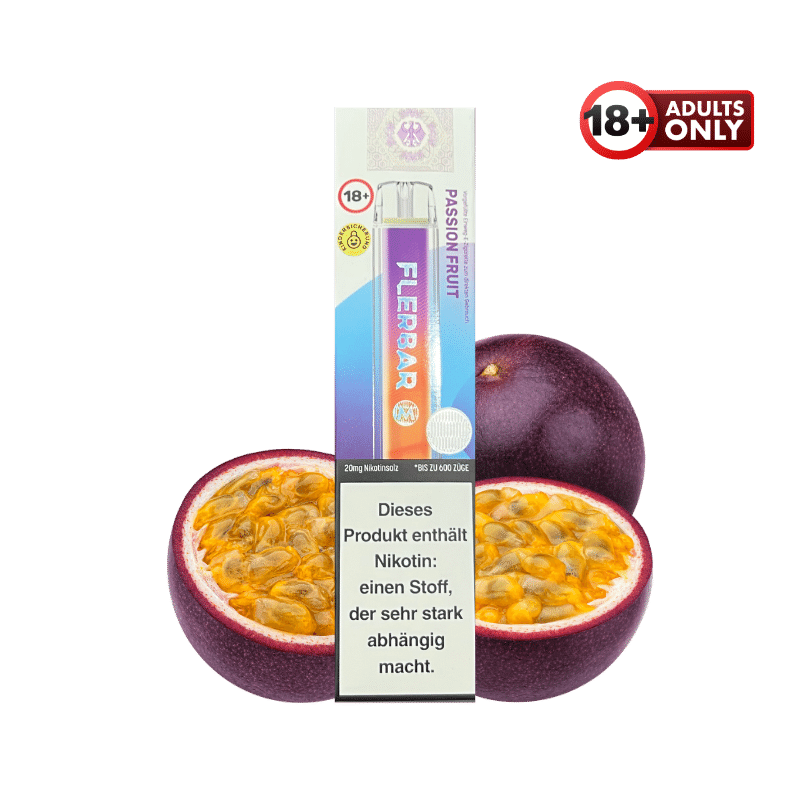 passion fruit geschmack vape Flerbar Passion Fruit | ab 5,49€ günstig kaufen