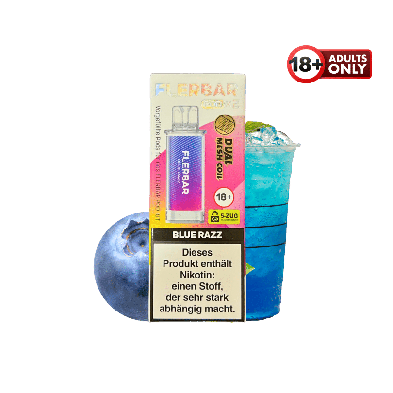 Flerbar Blue Razz Pods - günstig kaufen bei SwiftGoods4u