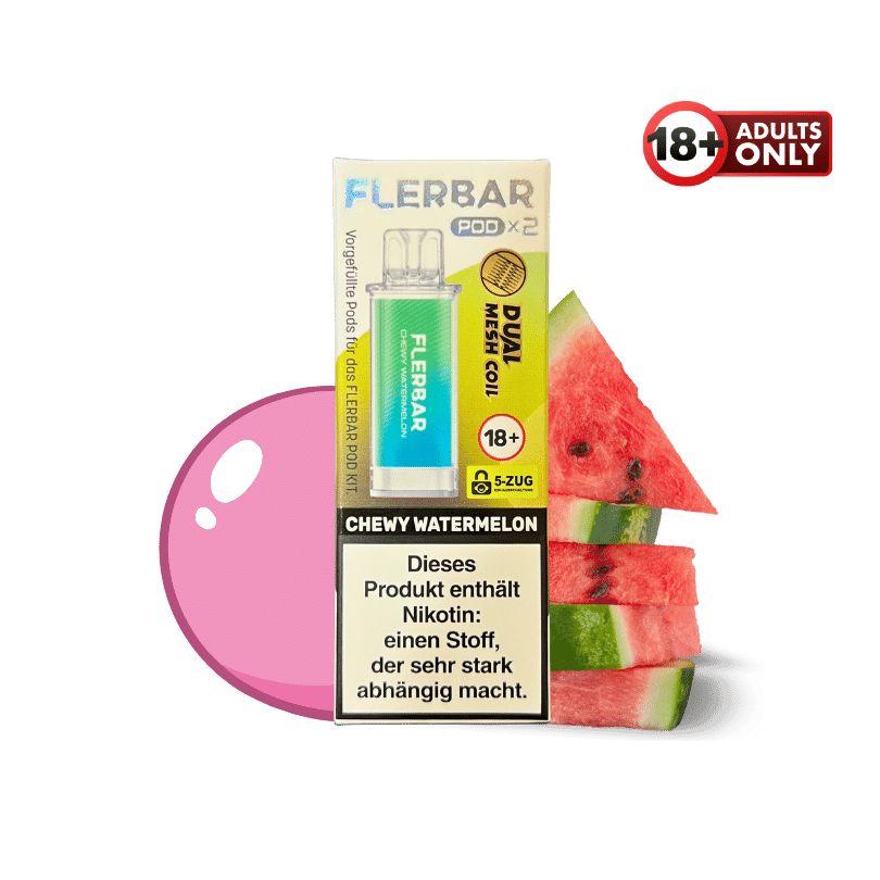 Flerbar Chewy Watermelon Pods - günstig kaufen bei SwiftGoods4u