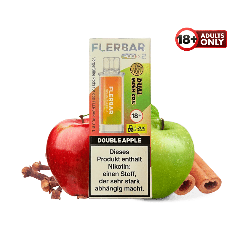 Flerbar Double Apple Pods - günstig kaufen bei SwiftGoods4u