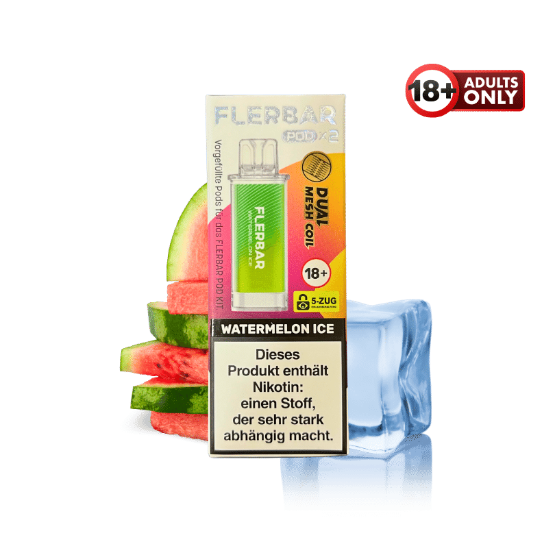 Flerbar Watermelon Ice Pods - günstig kaufen bei SwiftGoods4u