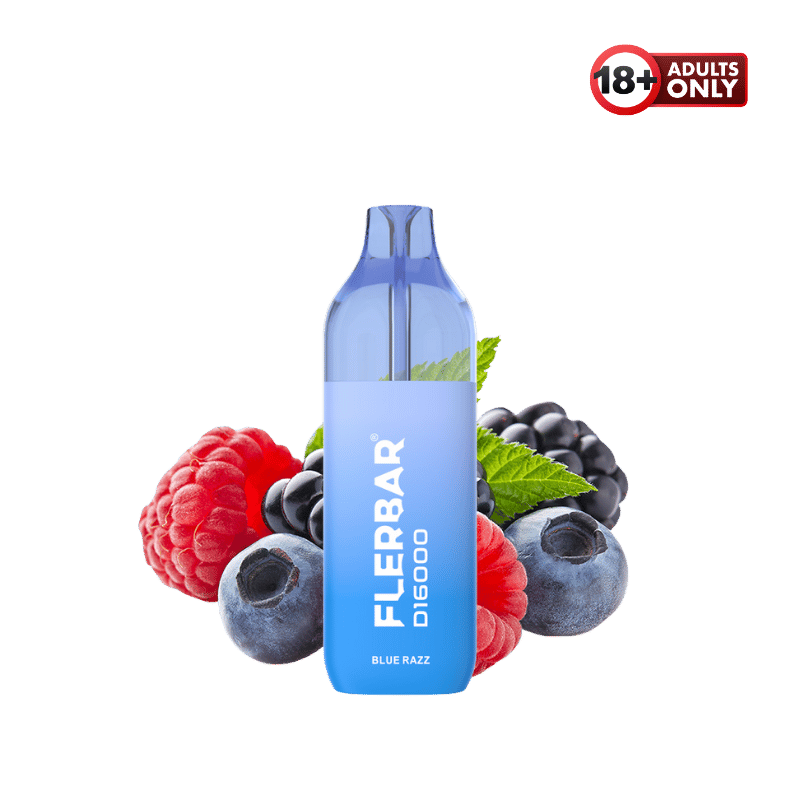 Flerbar D16000 Blue Razz - günstig kaufen bei SwiftGoods4u