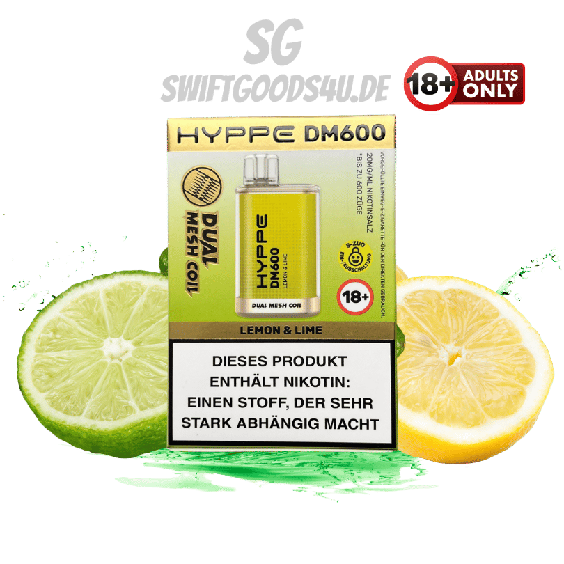 Flerbar Hyppe DM600 Lemon Lime - günstig kaufen bei SwiftGoods4u