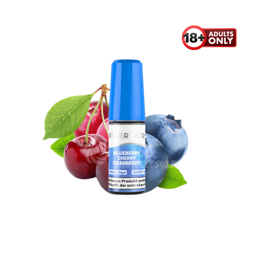 Flerbar Liquid Blueberry Cherry Cranberry - günstig kaufen bei SwiftGoods4u