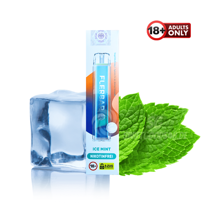 Flerbar Ice Mint Nikotinfrei Vape