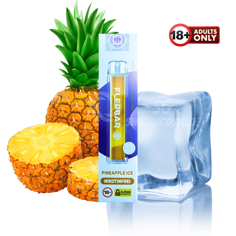 Flerbar Nikotinfrei Pineapple Ice - günstig kaufen bei SwiftGoods4u
