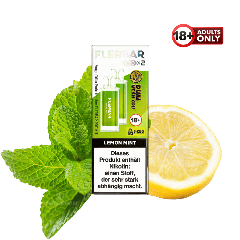 Flerbar Lemon Mint Pods - günstig kaufen bei SwiftGoods4u