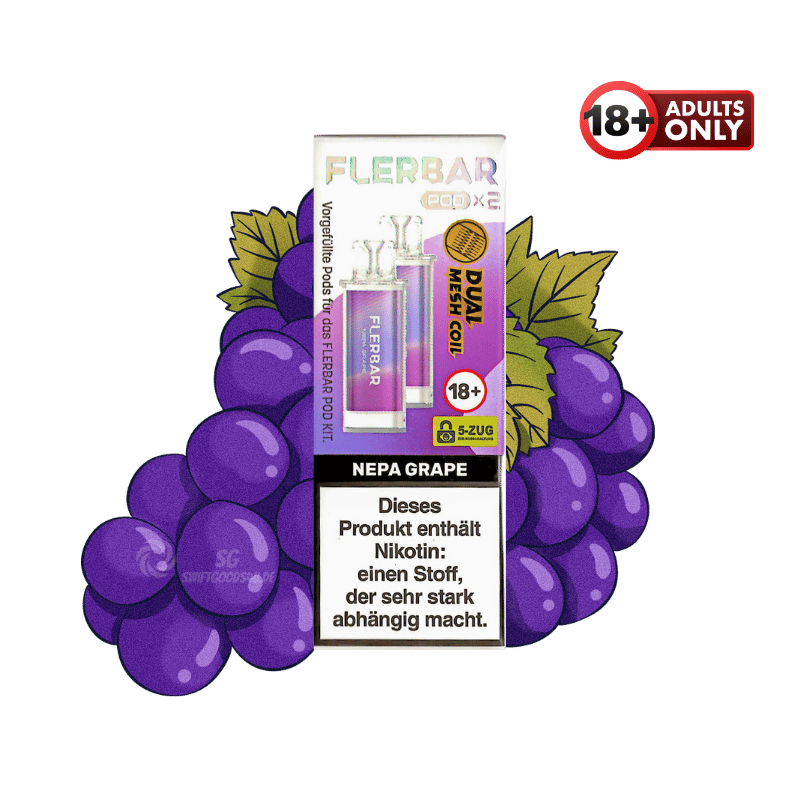 Flerbar Nepa Grape Pods - günstig kaufen bei SwiftGoods4u
