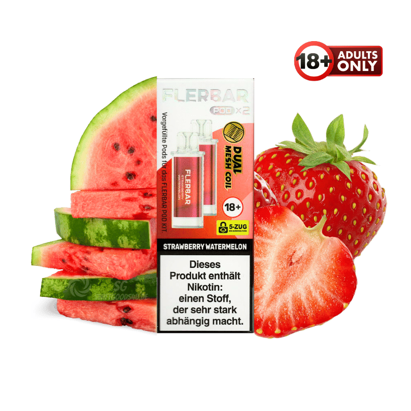 Flerbar Strawberry Watermelon Pods - günstig kaufen bei SwiftGoods4u