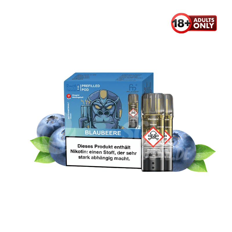 RandM Tornado Pods Blaubeere by Fumot - günstig kaufen bei SwiftGoods4u