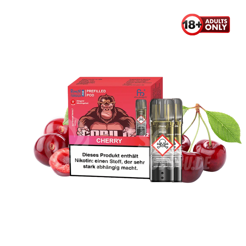 RandM Tornado Pods Cherry by Fumot - günstig kaufen bei SwiftGoods4u