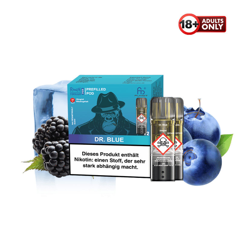 RandM Tornado Pods Dr Blue by Fumot - günstig kaufen bei SwiftGoods4u