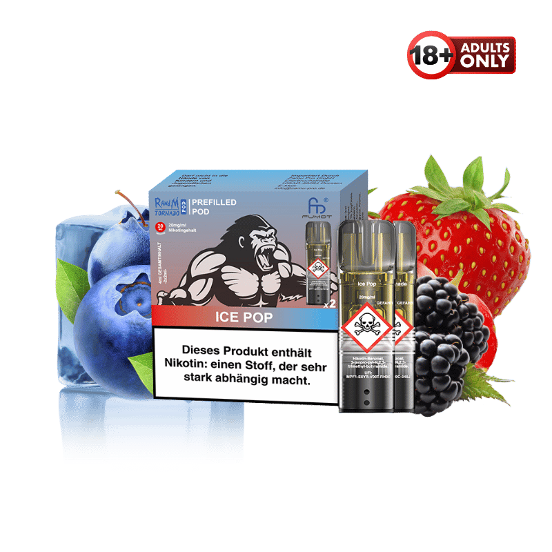 RandM Tornado Pods Ice Pop by Fumot - günstig kaufen bei SwiftGoods4u