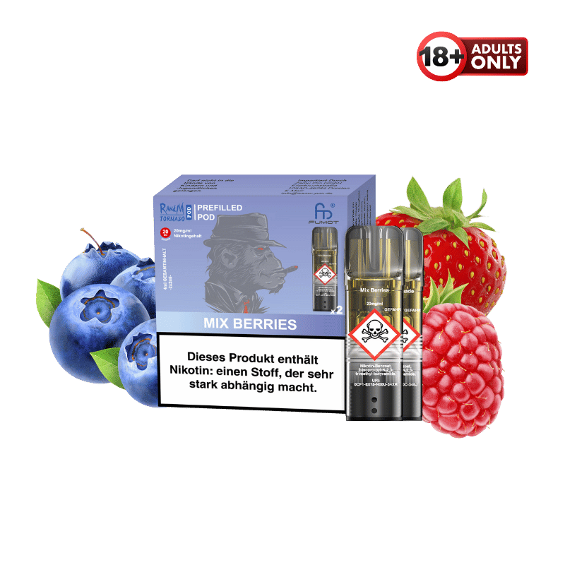 RandM Tornado Pods Mix Berries by Fumot - günstig kaufen bei SwiftGoods4u