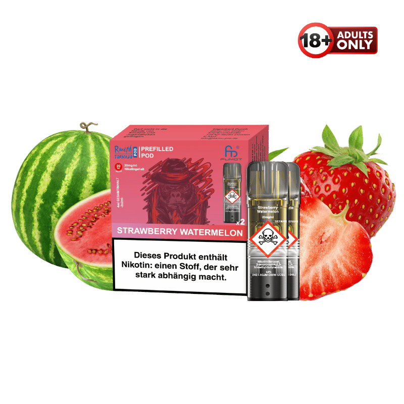 randm tornado strawberry watermelon OXVA Xlim EZ Top Fill Replacement Pod Cartridge (3pcs/pack) main image 1