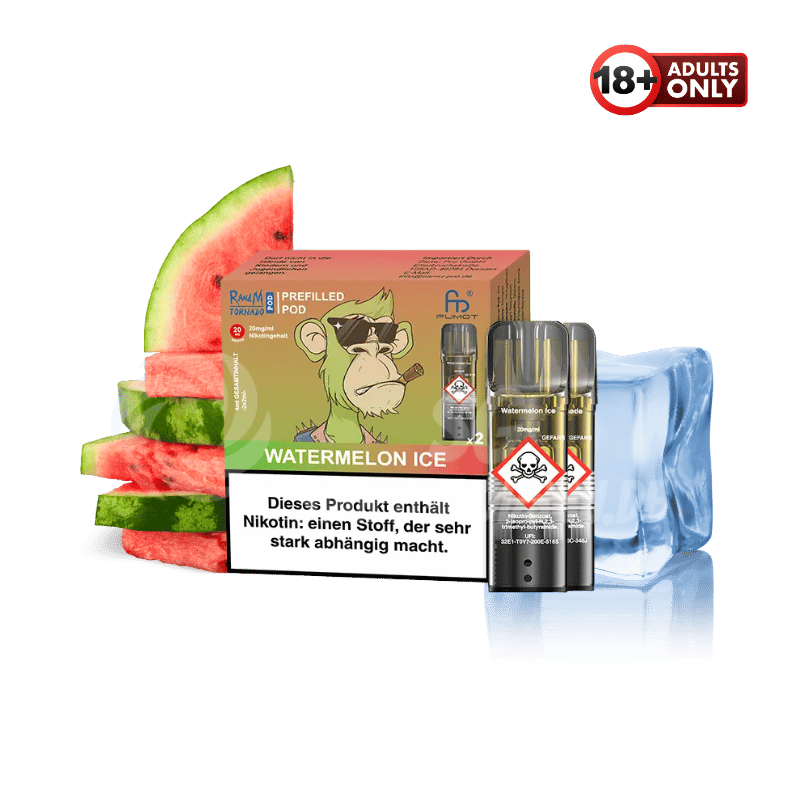 RandM Tornado Pods Watermelon Ice by Fumot | gnstig kaufen RandM Tornado Pods Watermelon Ice by Fumot | gnstig kaufen