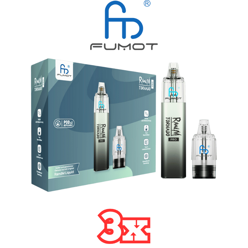 Fumot Randm Tornado Pro 3x RandM Tornado Pro Pod Kit Bundle RandM Tornado Pro | VAPEBAZAR Fumot Randm Tornado Pro 3x RandM Tornado Pro Pod Kit Bundle RandM Tornado Pro | VAPEBAZAR