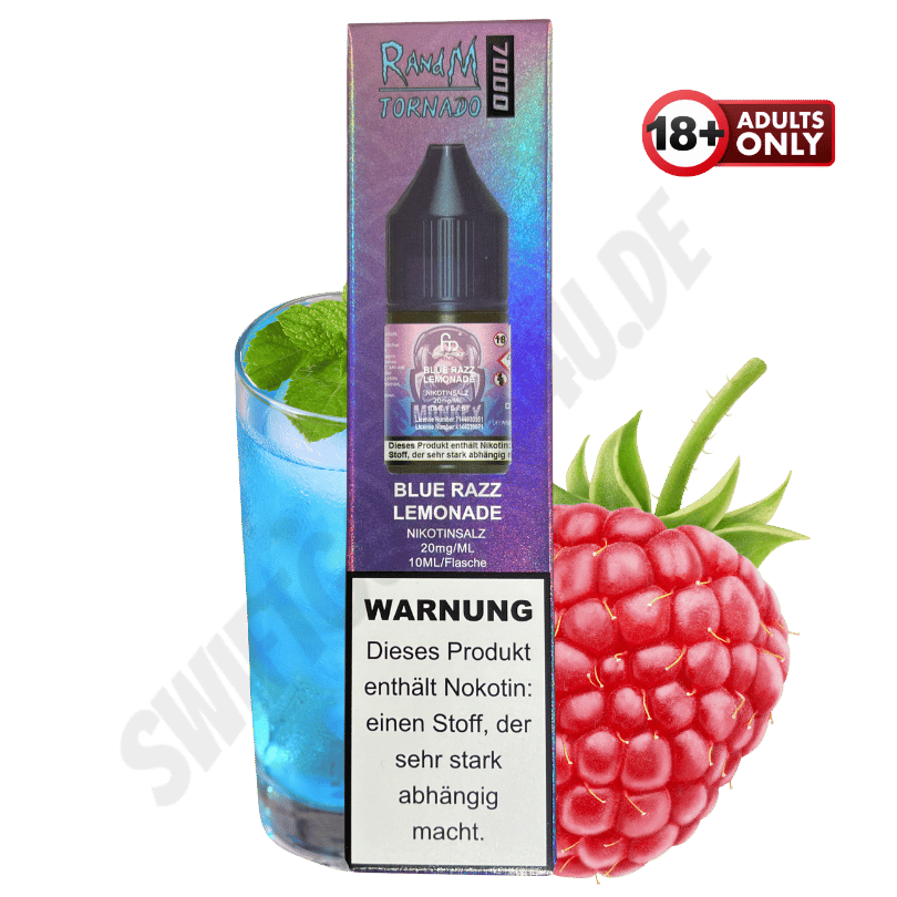 Fumot RandM Tornado 7000 Liquid Blue Razz Lemonade - günstig kaufen bei SwiftGoods4u